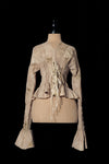 Mutedance 25 Spring/Summer Pleated Waist Long Sleeve Top MD-MD25SS04-SAND MD25SS03